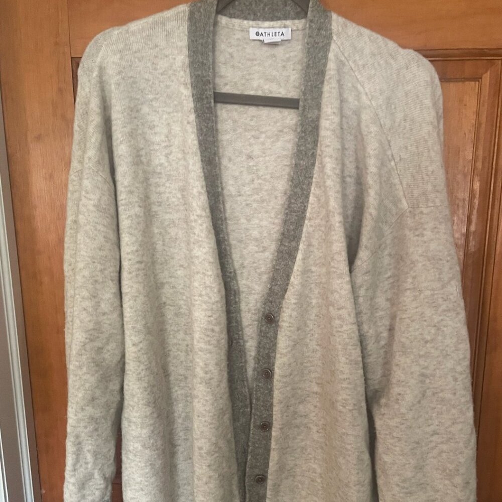 Athleta Westlake Merino Wool Cardigan Sweater